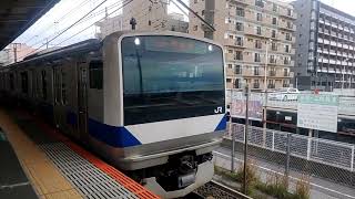 常磐線E531系高萩行K403編成天王台駅発車