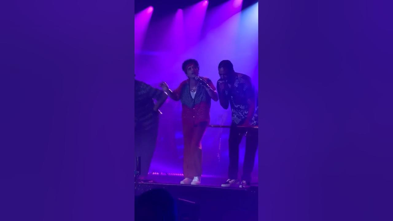 Bruno Mars performing ‘Uptown Funk’ at Preakness Live, May 20th, 2023