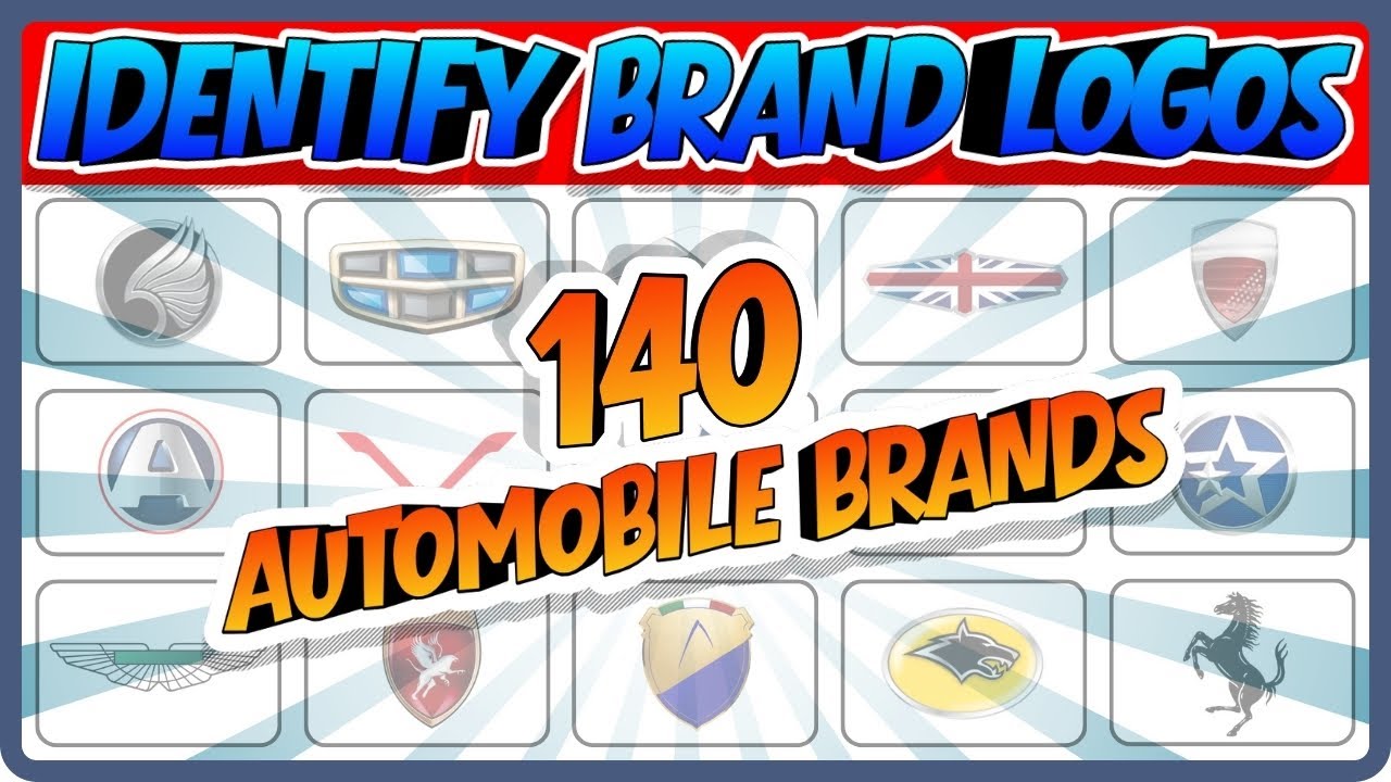 Only True Car Lovers Can Identify All 140 Car Logos | Guess the Brand