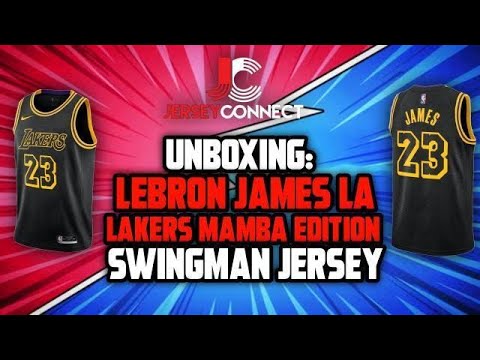 UNBOXING: LeBron James Los Angeles Lakers Earned Edition Swingman NBA Jersey  