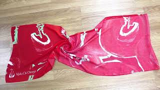 Alpha University Project - Modal Scarf - Sinosilk