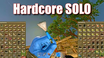 Dominating Hardcore Rust as a Solo With 7k hours!