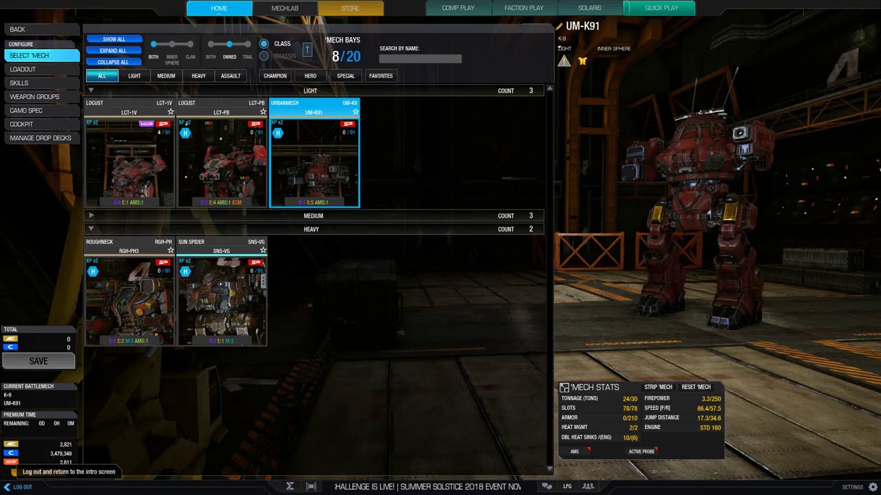 MechWarrior Online 🤬 Mech Hump Day Stream mwo 