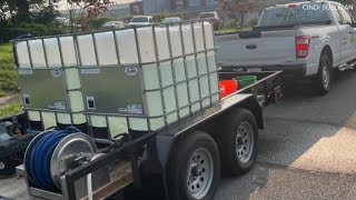 Louisville tree organization searching for stolen watering rig