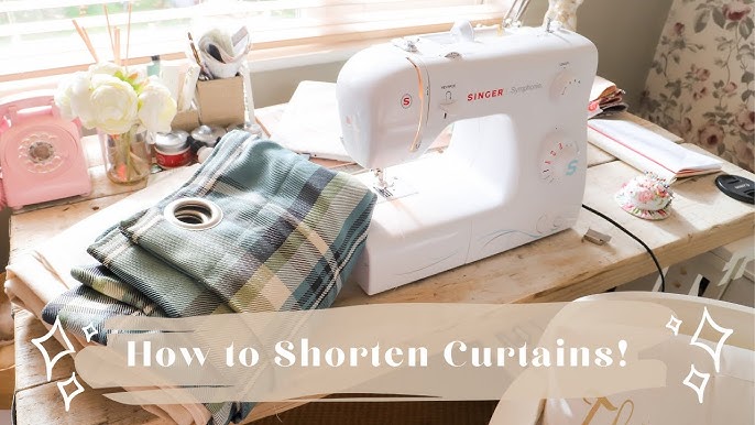 A Simple DIY Method for Hemming Curtains - The Charming Detroiter