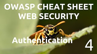 Simplifying OWASP Cheat Sheet - Authentication - part 4 (passwords)