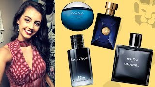 dior sauvage vs bvlgari man in black