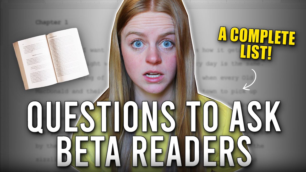 Questions to ASK your BETA READERS (with a Google Doc) - YouTube