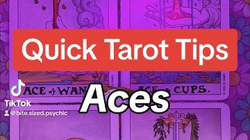 Learn Tarot: The Aces