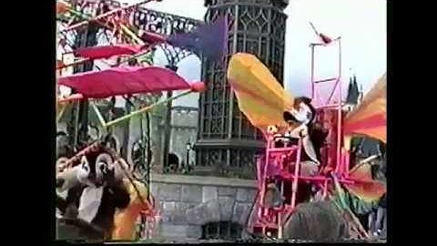 Euro Disneyland 1994 Plane Bikes Parade
