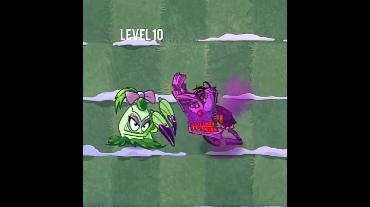 Plants Vs Zombies 2 Plant Level 10 POKRA VS Level 5 Sunday edition zombie PvZ 2 #shorts