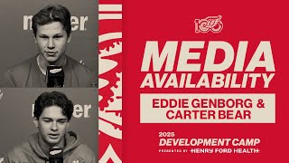 Carter Bear and Eddie Genborg Development Camp Day 4 | July 3, 2025