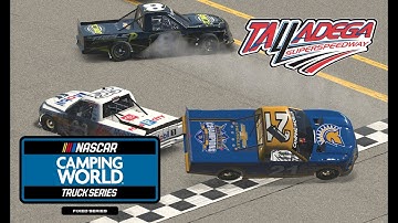 A Wild Ride in the Top Split! iRacing C-Fixed Trucks @ Talladega w6 s2-22