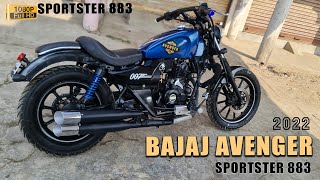 Bajaj Avenger Modified into Sportster 883 | 2022 | Kamal Auto Nikhar