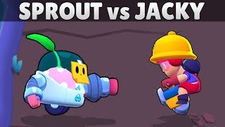 SPROUT vs JACKY | 1vs1 | 16 Tests | Brawl Stars