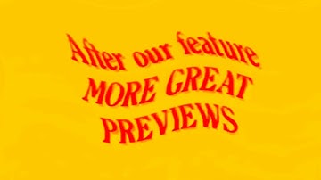 Stay Tuned After The Feature / Feature Presentation 1991 Alternative logo in Spooky G-Major