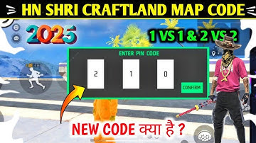 Hn Shri Craftland Code || Craftland Map Code || Hn Shri Craftland Code 2v2, 1v1