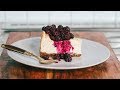 VEGAN BAKED CHEESECAKE | nut free, high protein