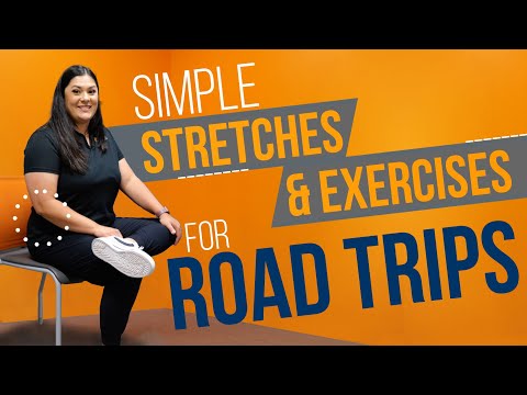 Stretches to Keep you Pain Free during Long Drives on Road Trips