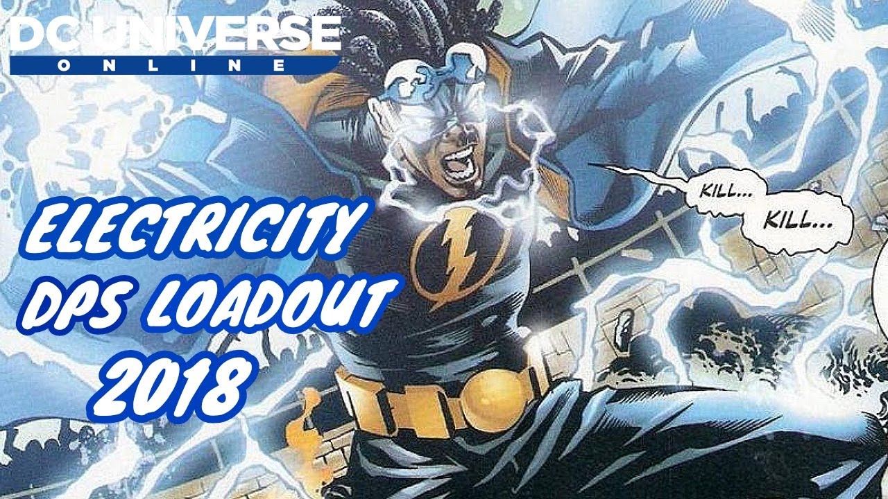 DCUO Electric Dps Loadout PvP YouTube