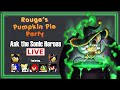 [04] Asking Team Sonic and Team Chaotix! | Rouge's Pumpkin Pie Party