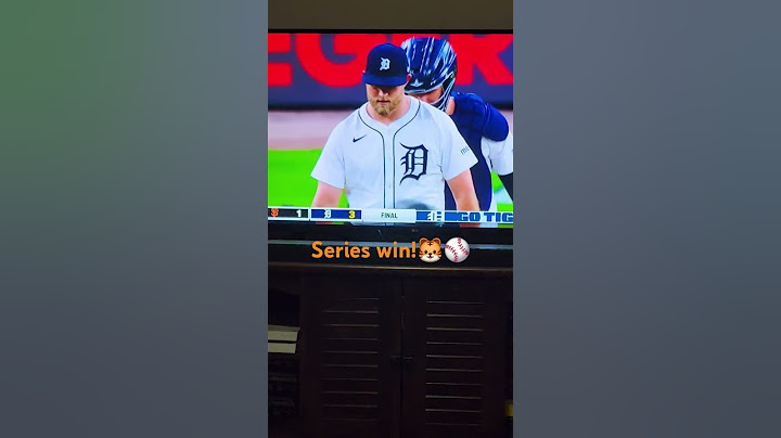 Detroit Tigers vs San Francisco Giants 3-1 #mlb #313 #baseball #detroittigers