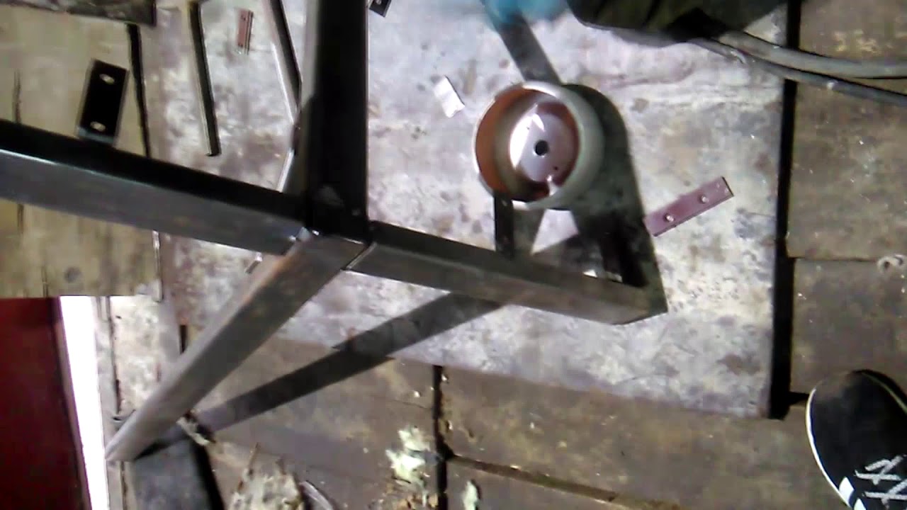 Сварка кронштейна для боксёрской груши | Автохирург - YouTube