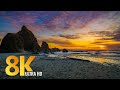 8K Spectacular Sunset at Ruby Beach, Olympic Peninsula - Episode #1- Short Preview Video