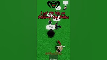 I got 250 kills on Killstreak (Roblox Slap Battles) #slapbattles #killstreak #roblox