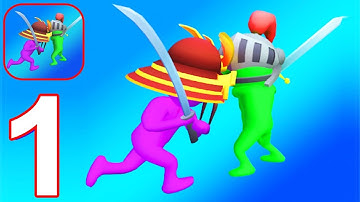 Crowd Rush 3D - Join & Clash - Gameplay Part 1 All Levels 1-25