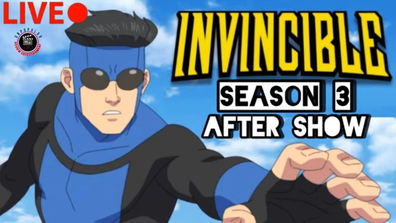 Invincible Season 3 Episodes 1-3 After Show! - YouTube