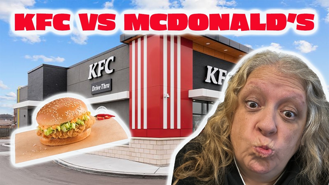 KFC VS McDonald's Part 1: KFC Spicy Big Crunch Chicken Sandwich! - YouTube