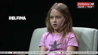 Delfina cuenta cómo es tener el síndrome de Tourette