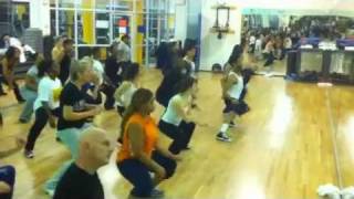 Tramaine Ford Teaching Beyonce's Single Ladies at NYSC (New York Sports Club)