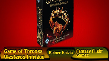 Quickies: Game of Thrones: Westeros Intrigue