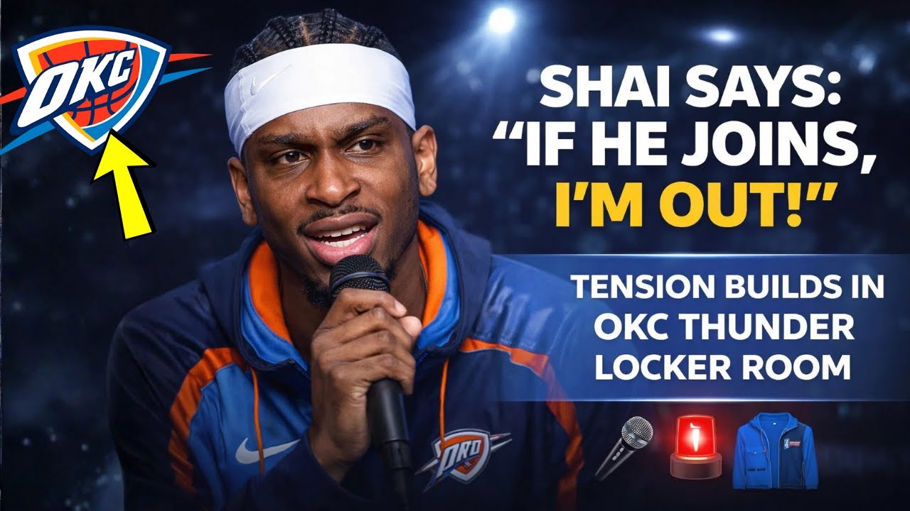 SHAI GILGEOUS SAYS: “IF HE SIGNS, I’M OUT OF OKC THUNDER!” | OKC Thunder News Today