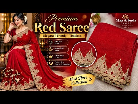 Exclusive Vichitra Silk Saree ✨ Heavy Mirror Work, Zari Work & Swarovski Diamond Work #saree