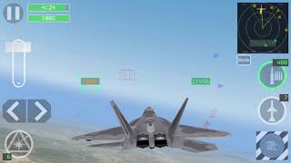 Strike Fighters Modern Combat 'Fighter Sweep' | USAF F-22A 'Raptor' Shot Down By JAS-39E 'Grapen'!!! screenshot 1