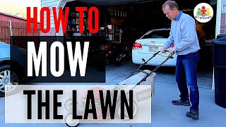 Mow a Lawn for Beginners | How To Mow Your Lawn Like A Pro