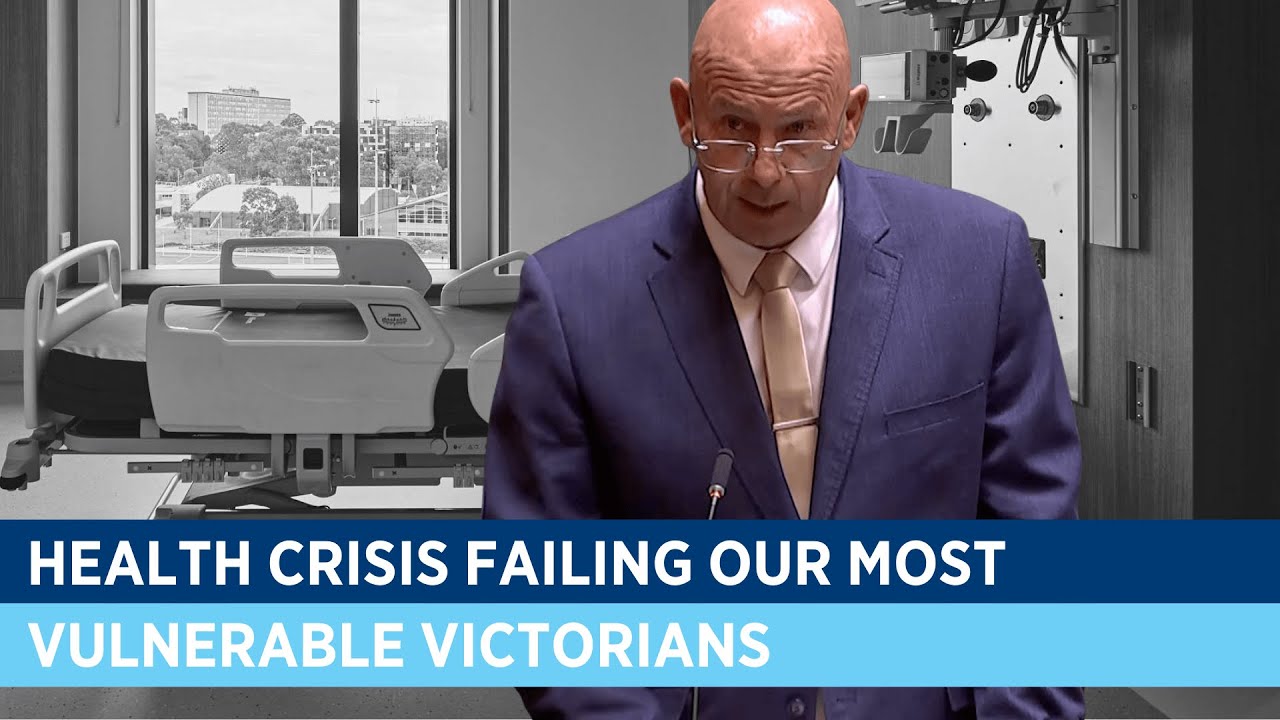 Vulnerable Victorians are being failed by Labor's health crisis & local communities deserve better