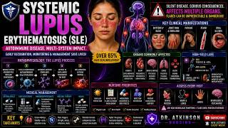 SYSTEMIC LUPUS (SLE): Autoimmune Disease, Lupus & Nursing Care | Dr. Atkinson Nursing (MS2)