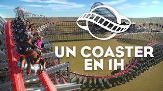 ON FAIT UN COASTER EN 1H SUR PLANET COASTER ! (Défi de Coastertube)