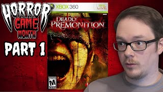 Deadly Premonition | First Playthrough (pt1) | Xbox 360 version on Series X | Horror Game Month