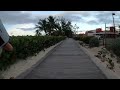 Jogging on the boardwalk, Barbados