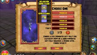 Wizard101 Evergreen Bundle All Gear and Wand Tiers
