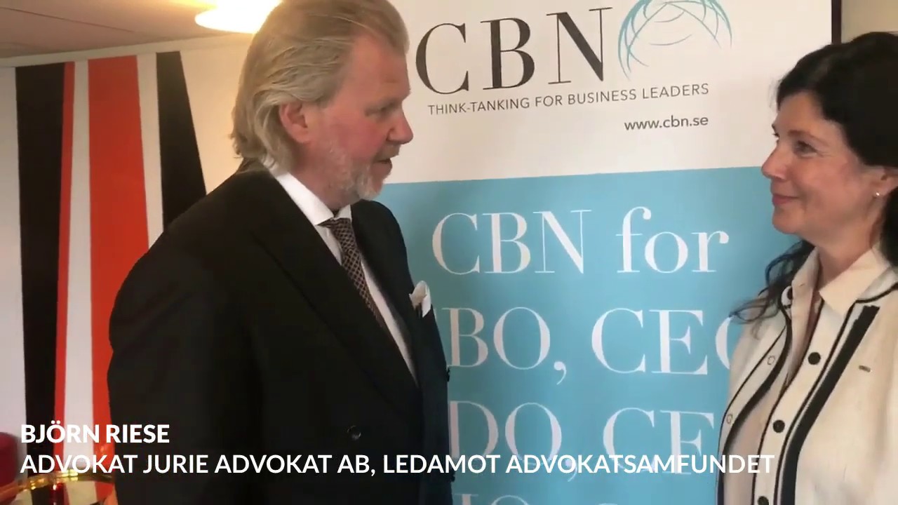 Biörn Riese om kriser - CBN think-tank 11 sep 2018 - YouTube