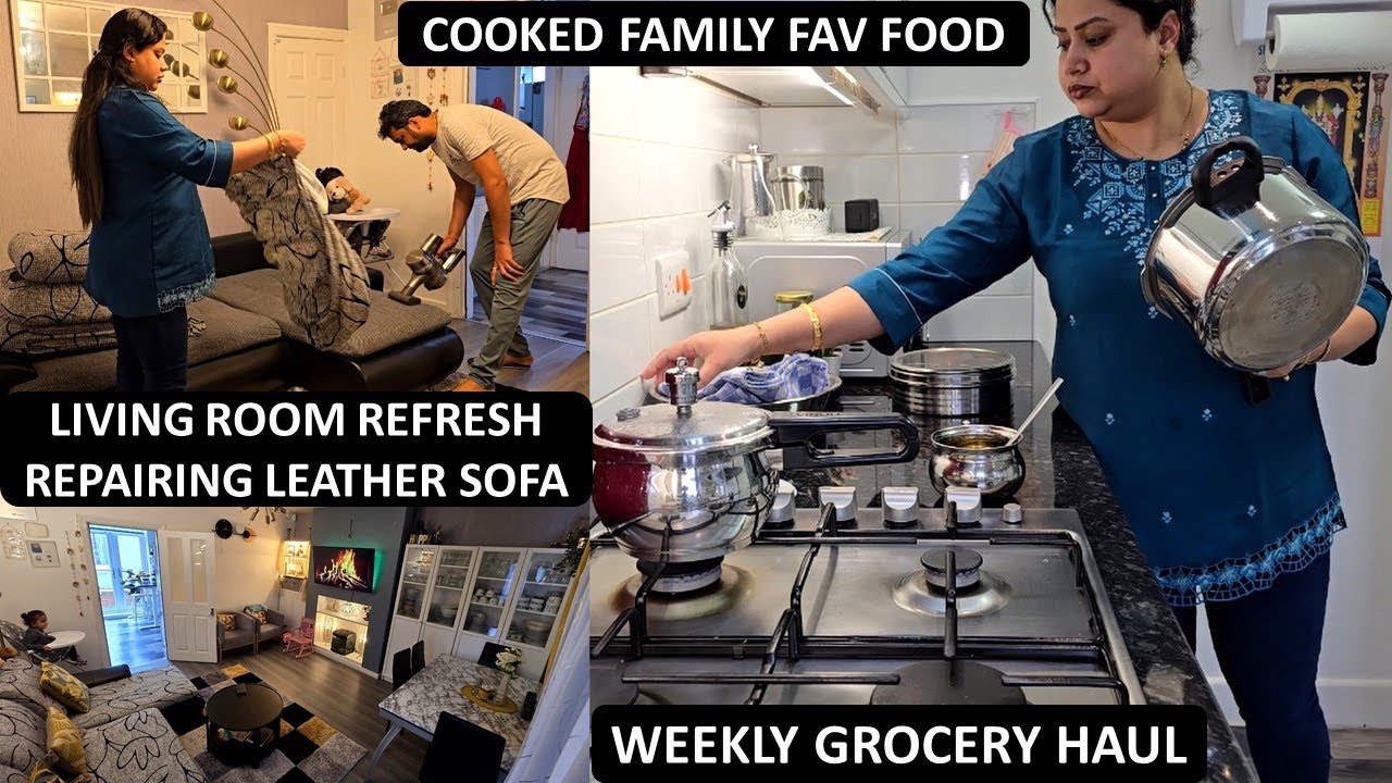 Cooking & Organizing - Delicious Rajasthani Lunch Thali To Living Room Set Up To Weekly Grocery Haul