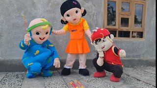 BADUT BAYI COCOMELON MAEN PETASAN BARENG BADUT BOBOIBOY