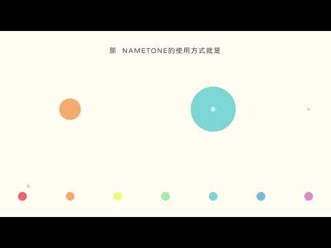 Processing project - NAMETONE