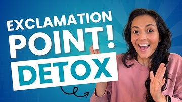 I Quit Exclamation Points—Here’s What I Learned